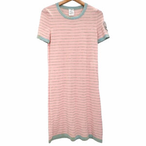 Chanel Coco Mark Cashmere Silk Dress 
Size 40